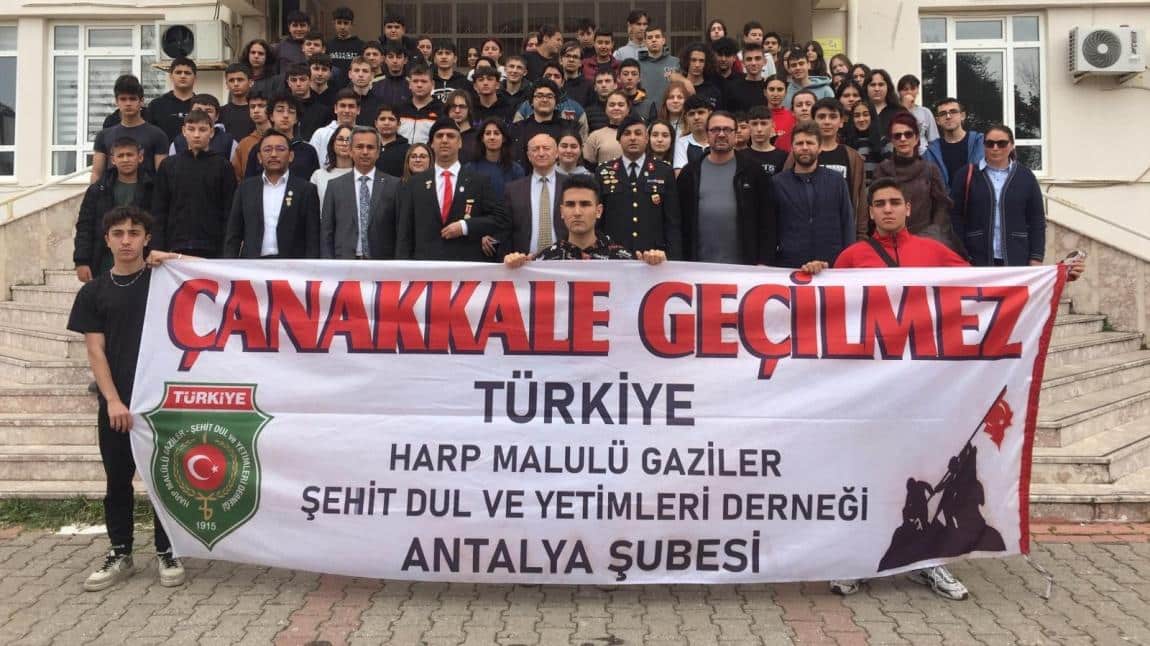 Saime Salih Konca Anadolu Lisesi, Türkiye Harp Malulü Gaziler Şehit Dul ve Yetimleri Derneği'ni Ağırladı